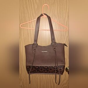 Montana West Brown Women's Shoulder Bag